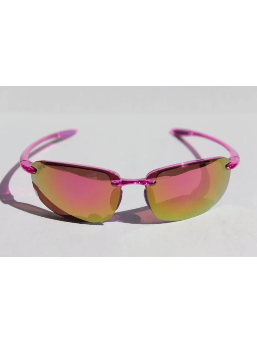 MAUI JIM Hookipa POLARIZED Sunglasses P407-09 Pink/Maui Sunrise NEW